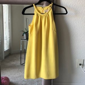 BANANA REPUBLIC yellow dress